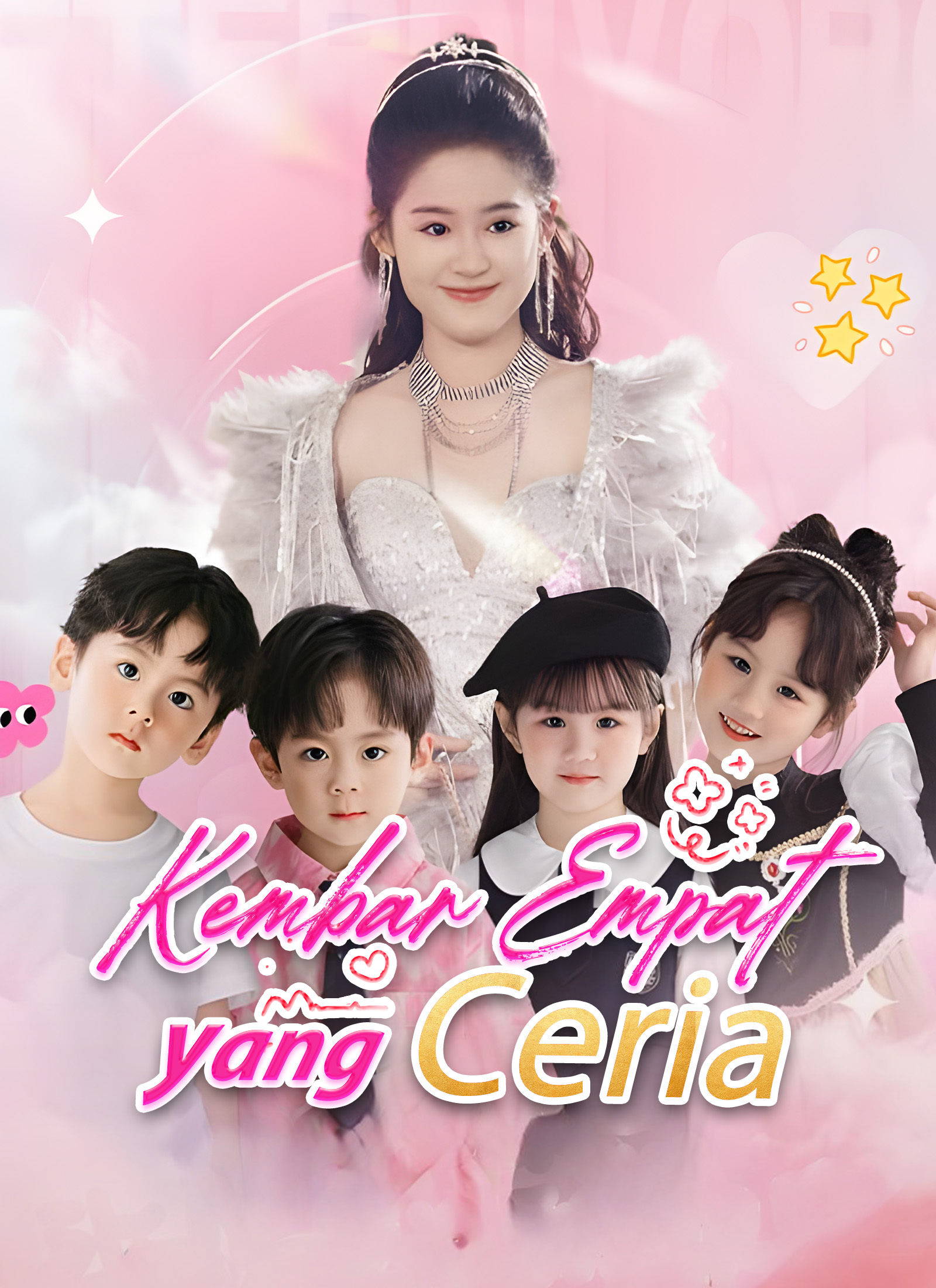 Kembar Empat yang Ceria