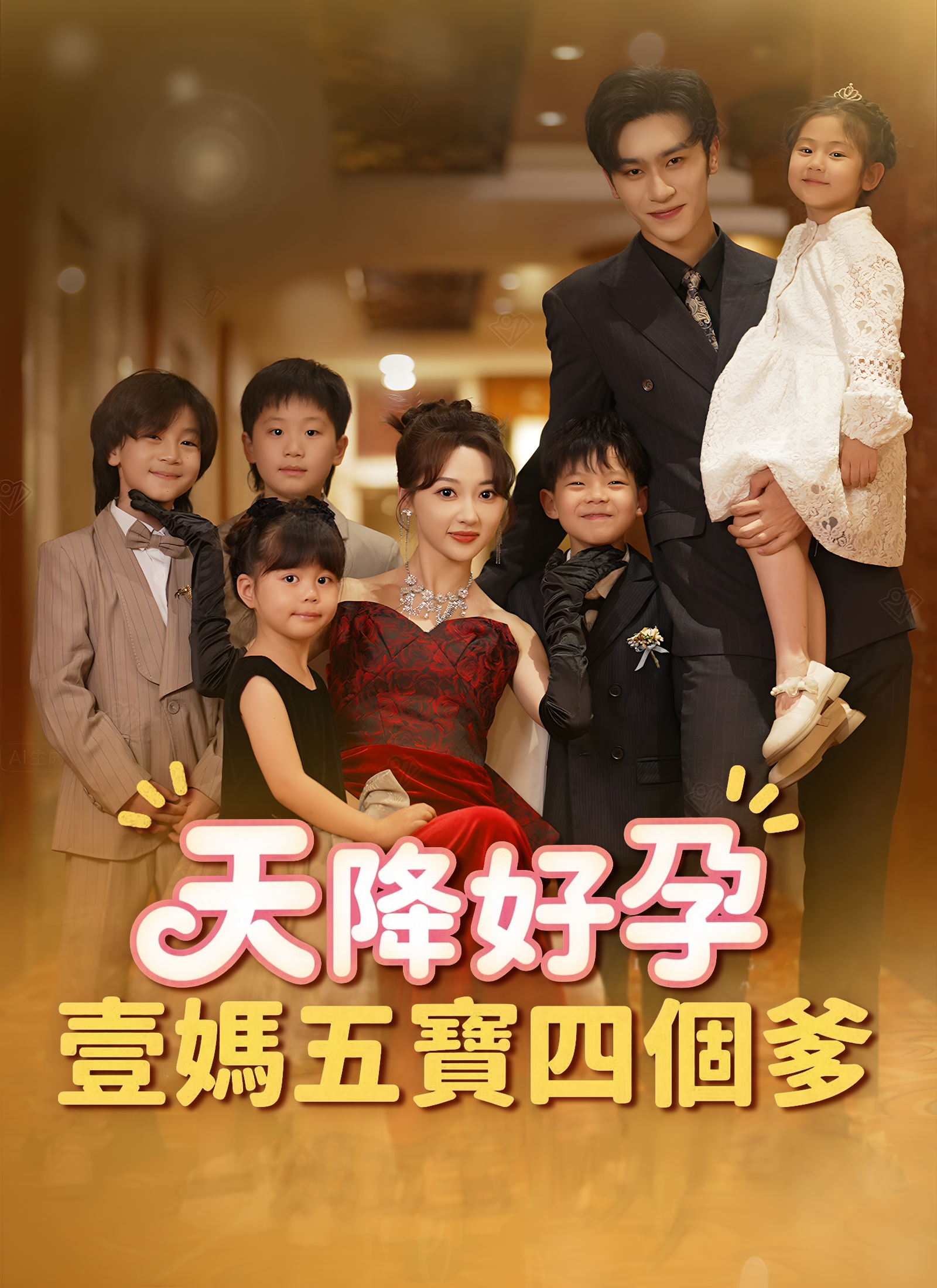 天降好孕，壹媽五寶四個爹