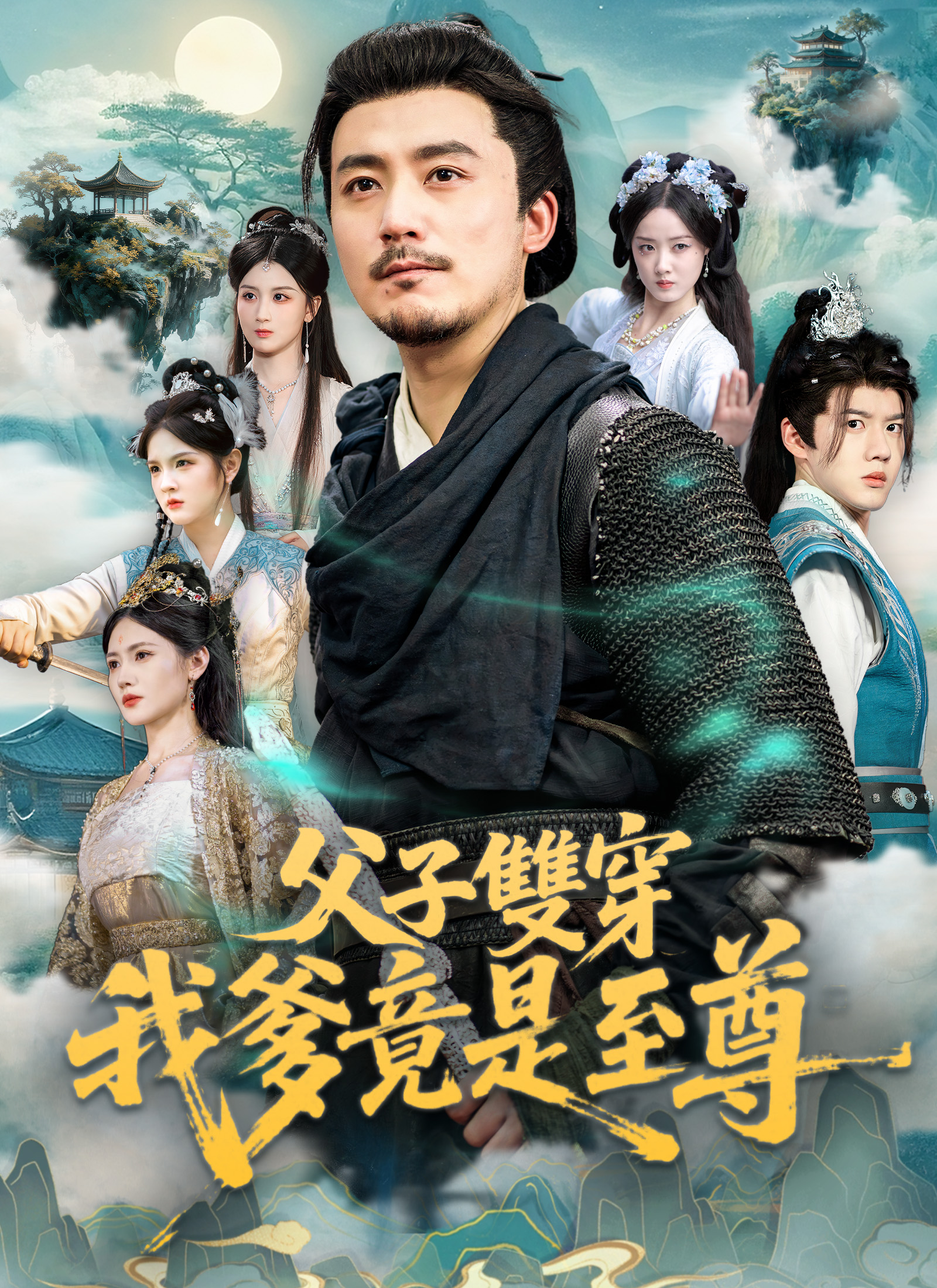 父子双穿，我爹竟是至尊