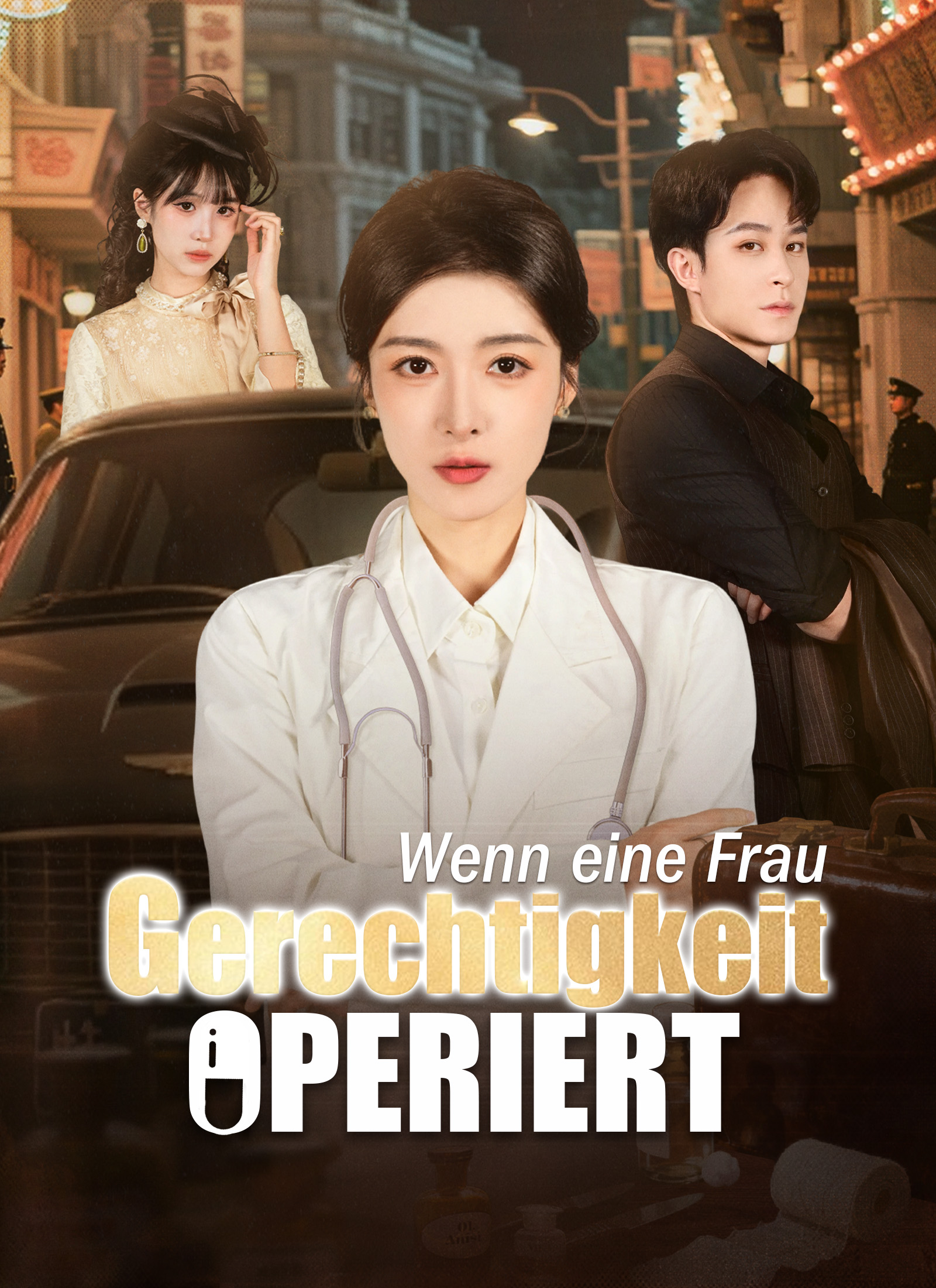 Wenn eine Frau Gerechtigkeit operiert